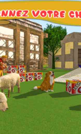 Sheep Run Dog Simulator 3D : Ferme agneau et laine Transport par camion Transporter et Avion 3