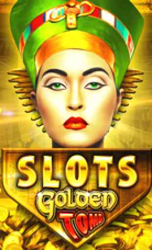 Slots Golden Tomb Casino - FREE Vegas Slot Machine Games worthy of a Pharaoh! 1