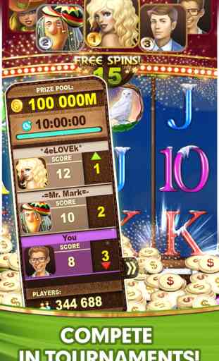 Slots - Spins & Fun: Jouer gratuitement aux machine à sous dans notre casino en ligne et gagner le jackpot tous les jours! 3