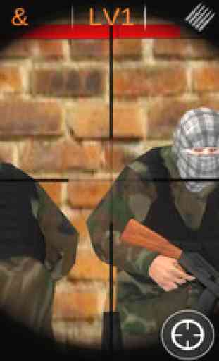 Sniper Assassin Shoot - Gun 3D Fury Jeux de Guerre: Classique bataille contre le terrorisme 2