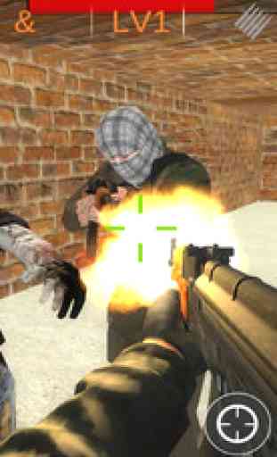 Sniper Assassin Shoot - Gun 3D Fury Jeux de Guerre: Classique bataille contre le terrorisme 4