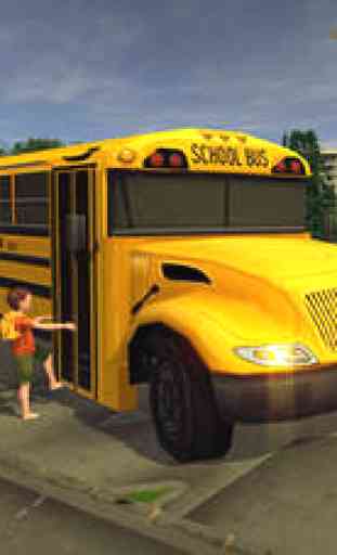 autobus scolaire simulateur de conduite 3D gratuit 1