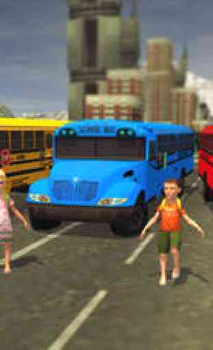 autobus scolaire simulateur de conduite 3D gratuit 3