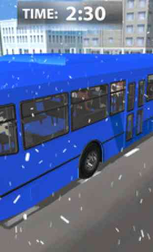 Bus neige simulateur de conducteur 2017 4