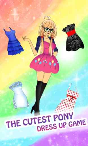 Poney de Monster High School Rainbow Rock Girl MLP 3