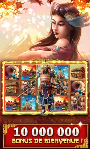 Samurai Casino Slots - machines à sous gratuites 1