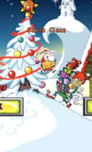 Santa Claus Christmas Dash: Com Elf, bonhomme de neige & Renne 2