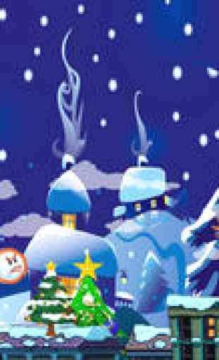 Santa Claus Christmas Dash: Com Elf, bonhomme de neige & Renne 4