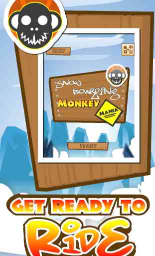 Snowboarding Monkey Mania 3