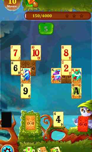 Solitaire Dream Forest: Cards - Pyramid Tri Peaks 1