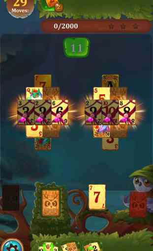 Solitaire Dream Forest: Cards - Pyramid Tri Peaks 3