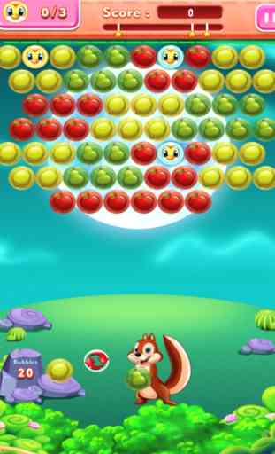 Squirrel Pop Bubble Shooter Fruit Saga: Match 3 Hd Jeu gratuit 4
