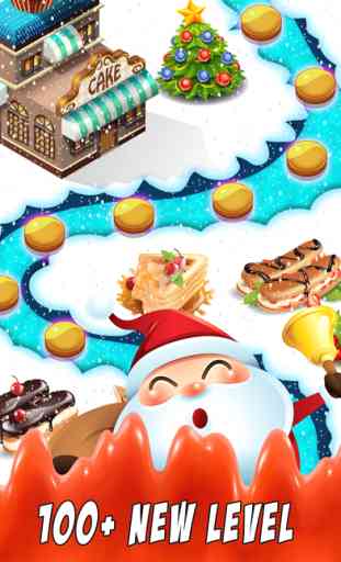 Bonbons Père Noël - Un super Amusant puzzle match 4