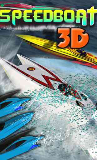 La vitesse du bateau Racing 3D 1