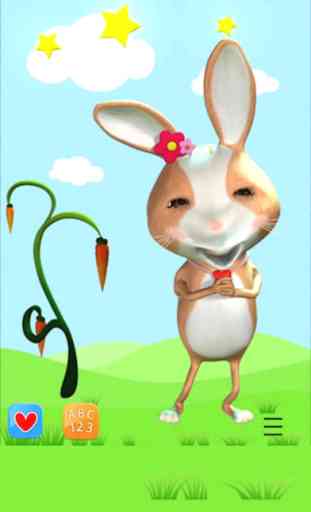 Le lapin qui parle - Talking Rabbit ABC Chanson gratuit 3