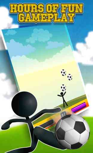 Stickman Soccer Ball Slide: Final Escape 1