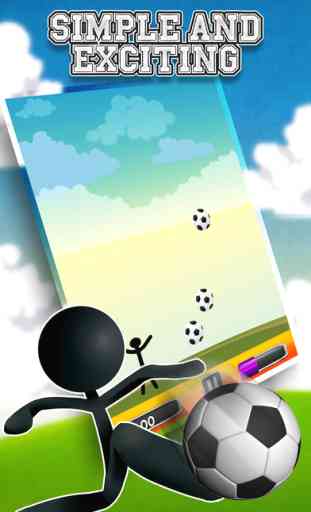 Stickman Soccer Ball Slide: Final Escape 2