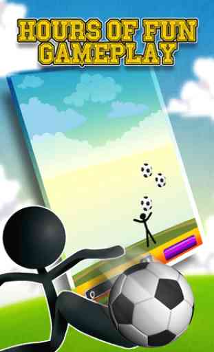 Stickman Soccer Ball Slide: Final Escape 4