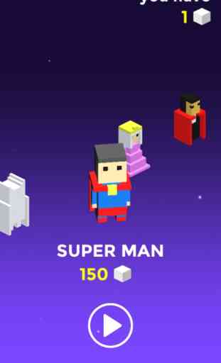 Superhero Cube Jump: Path Color Block Jeux 2
