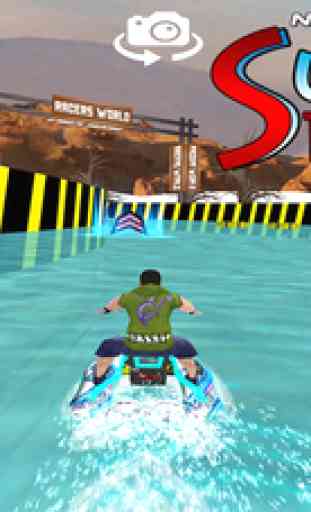 Surf Bike Stunt Rider - Free Jet Ski Racing Games 2