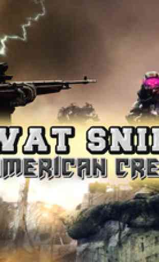 Swat Sniper américaine Creed - Anti Terrorist Attack Force Elite 2