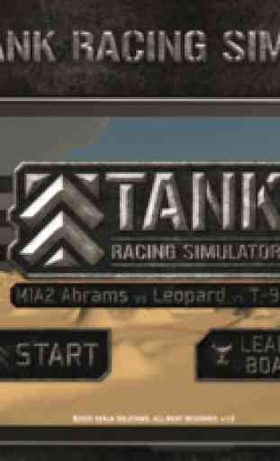Tank Racing Simulator: M1A2 Abrams vs Leopard vs T-90 1