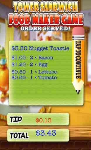 Tour Sandwich gratuit - Jeu Nourriture Maker -  la meilleure pile agriculture minuscule cuisine Fun  Jeux construire d'intégration pour les enfants - un simulateur fraîche drôle d'empilage haut App 4