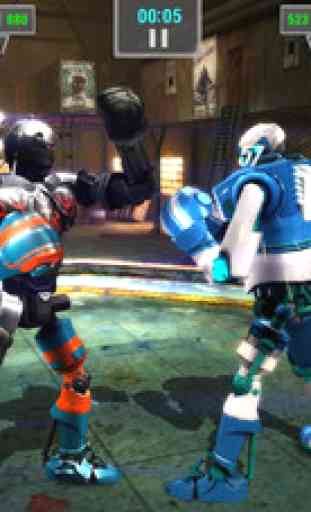 Ultime acier combats de rue: robot multijoueur gratuit PVP boxe en ligne jeux de combat 1