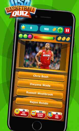 Etats-Unis Basketball Quiz - Amusement Sport Jeu 2