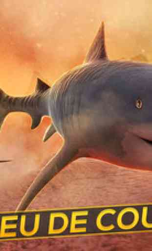 Mars Sharks Attack . Ovni contre Requin Jeu Drôle 1