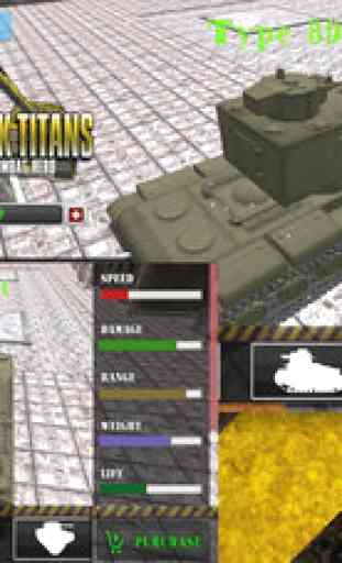 Tank Titans : Combat Hero 3D 3