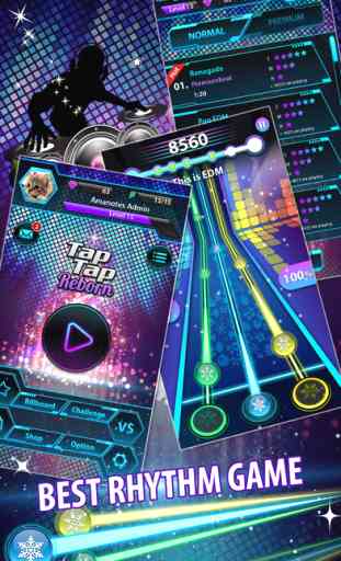 Tap Challenge: EDM and Top hits 1