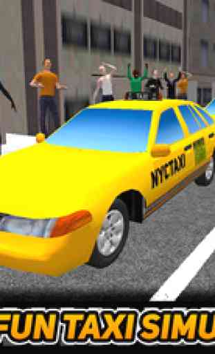 Taxi Driver Duty Ville jeu 3D Cab 2014 gratuit 1