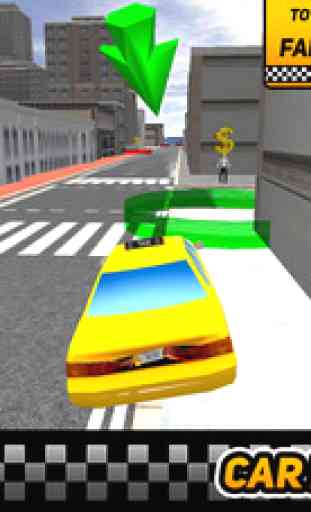 Taxi Driver Duty Ville jeu 3D Cab 2014 gratuit 3