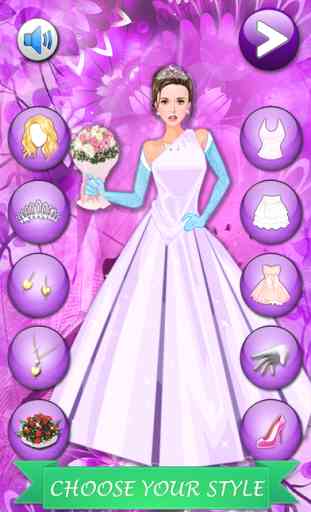 Robe de mariée pour la mariée Vampire - princesse dans le Salon de beauté 2