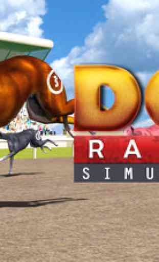 Virtuelle 3D chien Racing Championship - jeu de simulation de sport vrai derby 4