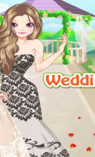 Wedding Dresses - jeu d' habillage et maquillage pour les enfants qui aiment les mariages et de la mode 3