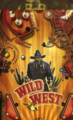 Wild West Pinball - Machine pour les cow-boys de l'Orégon en colère armés de revolvers et palmes! 1