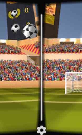 goal de la tête : Réalité Virtuelle Football 1