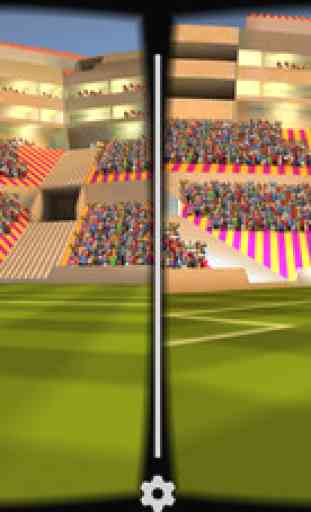 goal de la tête : Réalité Virtuelle Football 3