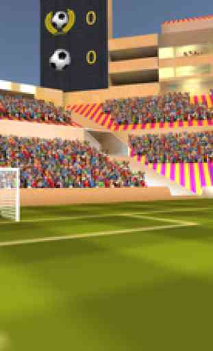 goal de la tête : Réalité Virtuelle Football 4
