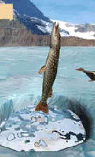 La pêche d'hiver 3D 3