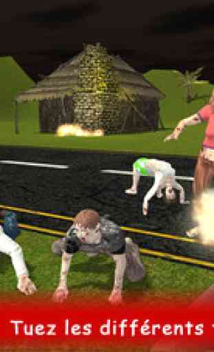 Marcher Zombies Chasse: Massive 3D Anarchy Attaque 1