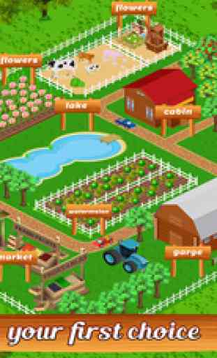 Village agricole agriculteurs familiaux - élevage 2