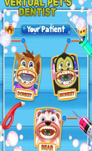 Virtual Pet's Dentist - Surgery games for kids 3