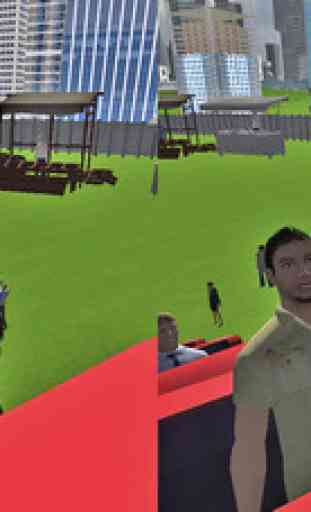 VR Top Nouveaux FREE City Tourist Roller Coaster 3D 4