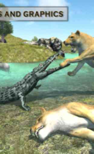 Wild Crocodile Attack Sim 1