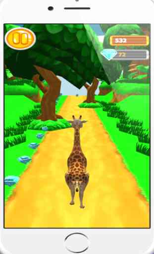 Zoo animaux évasion Run - 3D île Voyage Quest 4