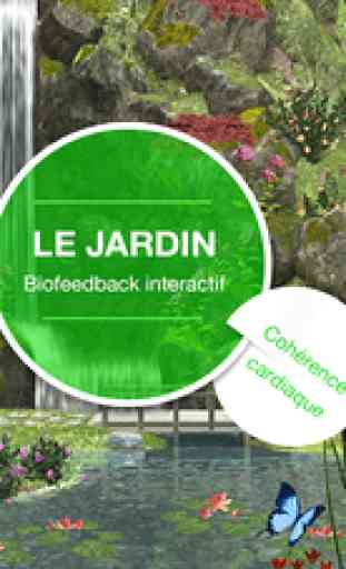 Biofeedback de cohérence cardiaque : Le Jardin 1