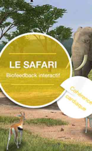 Biofeedback de cohérence cardiaque : Le Safari 1